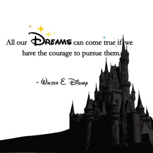 Wonderful Dream quote - Walt Disney Quotes