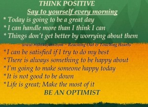 Think Positive - Happiness Quotes