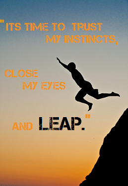 Leap of Faith - Trust Quote