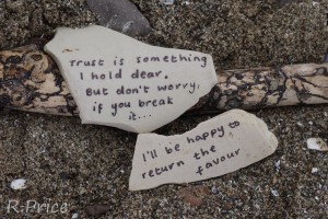 The art of trusting - Trust Quote