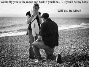 romantic quotes: will you belong to me