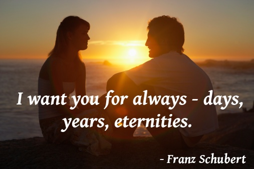 I Want You for Always - romantic quotes