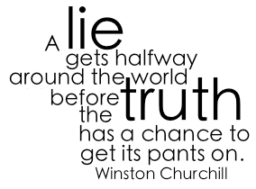 A Lie, A truth - Lie Quotes