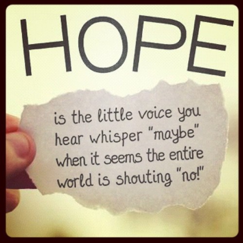 Whisper Hope - Hope Quotes