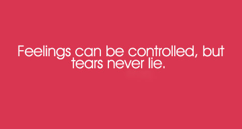 Feeling Can Be Control - Lie Quotes