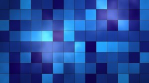 Chequered Blue Block - Blue Backgrounds