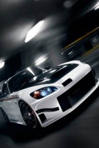 Racing Away, Lovely Car - Backgrounds for Twitter and iPhone
