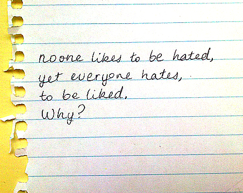 Why Hate ? - I Hate You Quotes