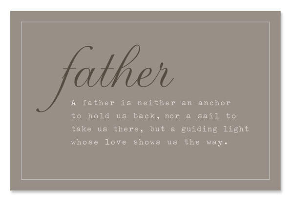 Father Is hero fathers day quote