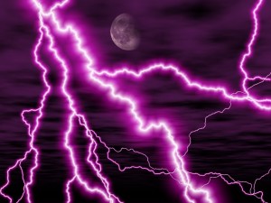 Mystical purple sky, night mode - Purple Wallpapers