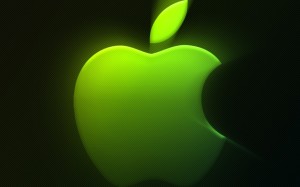 Beautiful Green Apple - Mac Wallpapers