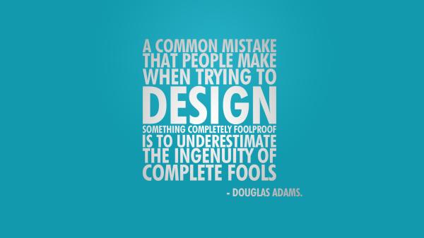 Common Mistake - Douglas Adams Quotes