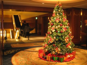 Beautifully decorate, in hotel - Christmas Tree