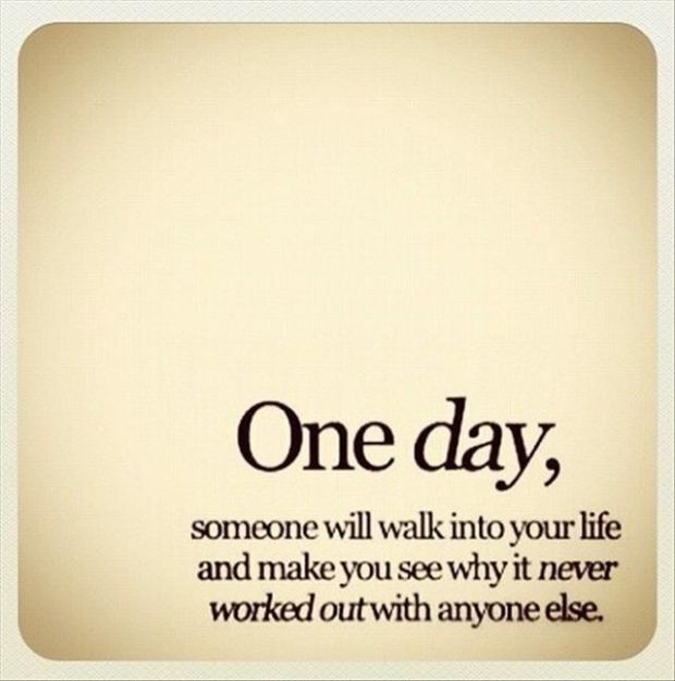 One Day - Love Quotes For Her