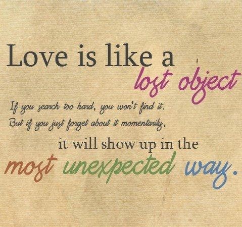Unexpected Way - Love Quotes For Her