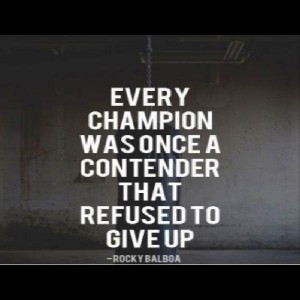 Don't Give Up - Sports Quotes