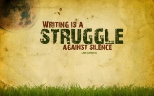 Writing is Struggle - Motivation Quotes