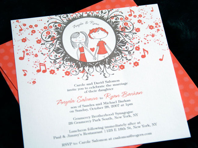 Design wedding invitation