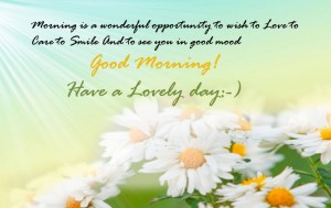 Morning Is Wonderful - Good Morning Quotes