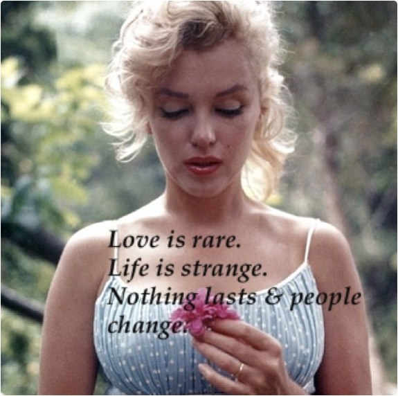 Love Is Life - Marilyn Monroe Quotes