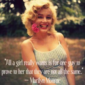 Romantic Quote - Marilyn Monroe Quotes