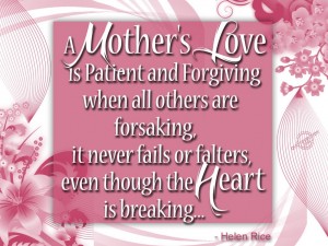 Forgiving Mother - Quotes About Mothers
