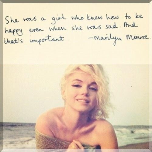 She was girl - Quote About Being Happy