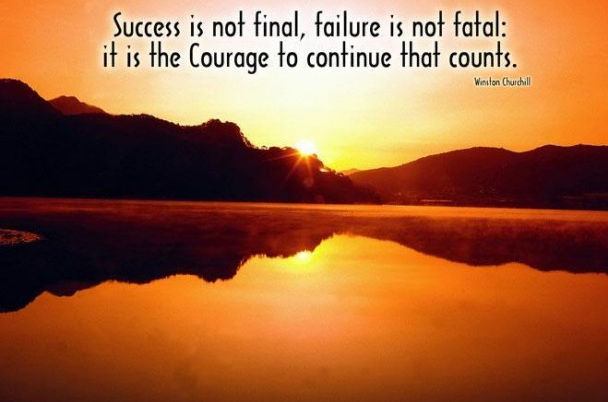 Success Is Not Final - Quotes About Strength