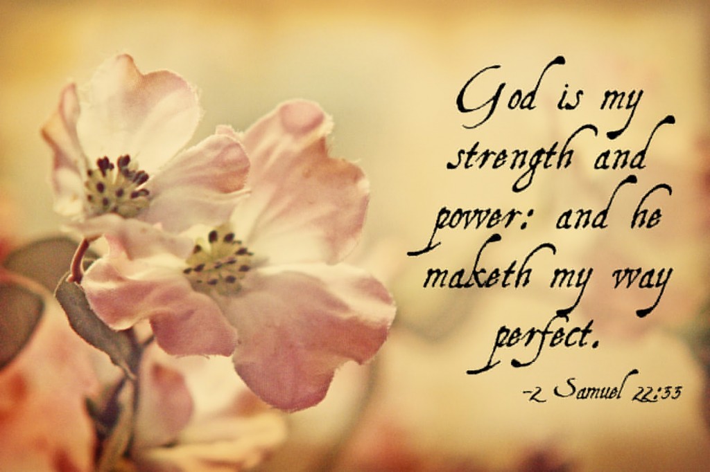 God is my strength - Quotes About Strength