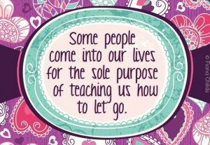 Sole Purpose - Quote About Letting Go