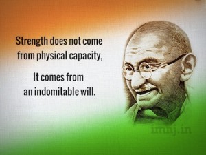 Amazing Quote from Gandhi - Quotes About Strength