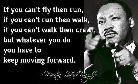 If you can't fly, then run wise quotes about life