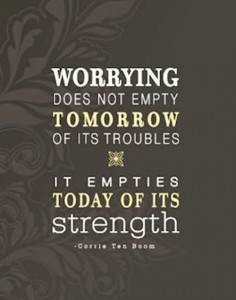 It's trouble to be worried - Mind Blowing Daily Positive Quotes