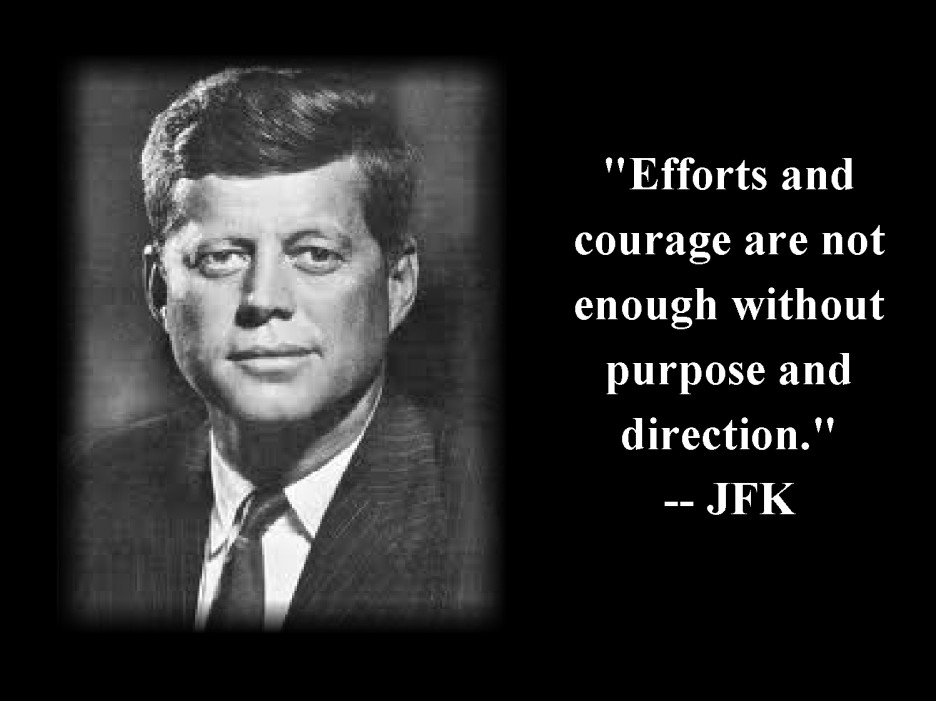 Click to share Efforts and courages are not enough without purpose and direction inspiring quote by famous people