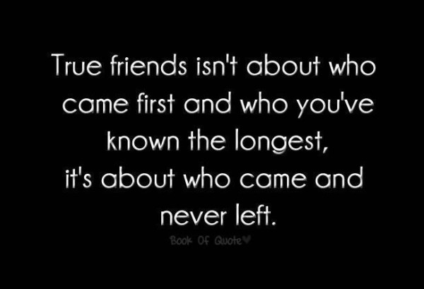 Never Left friendship ending