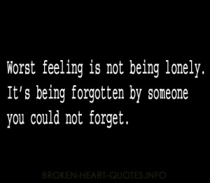 Worst Feelings break up quote