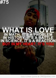 Love - Best rap quotes